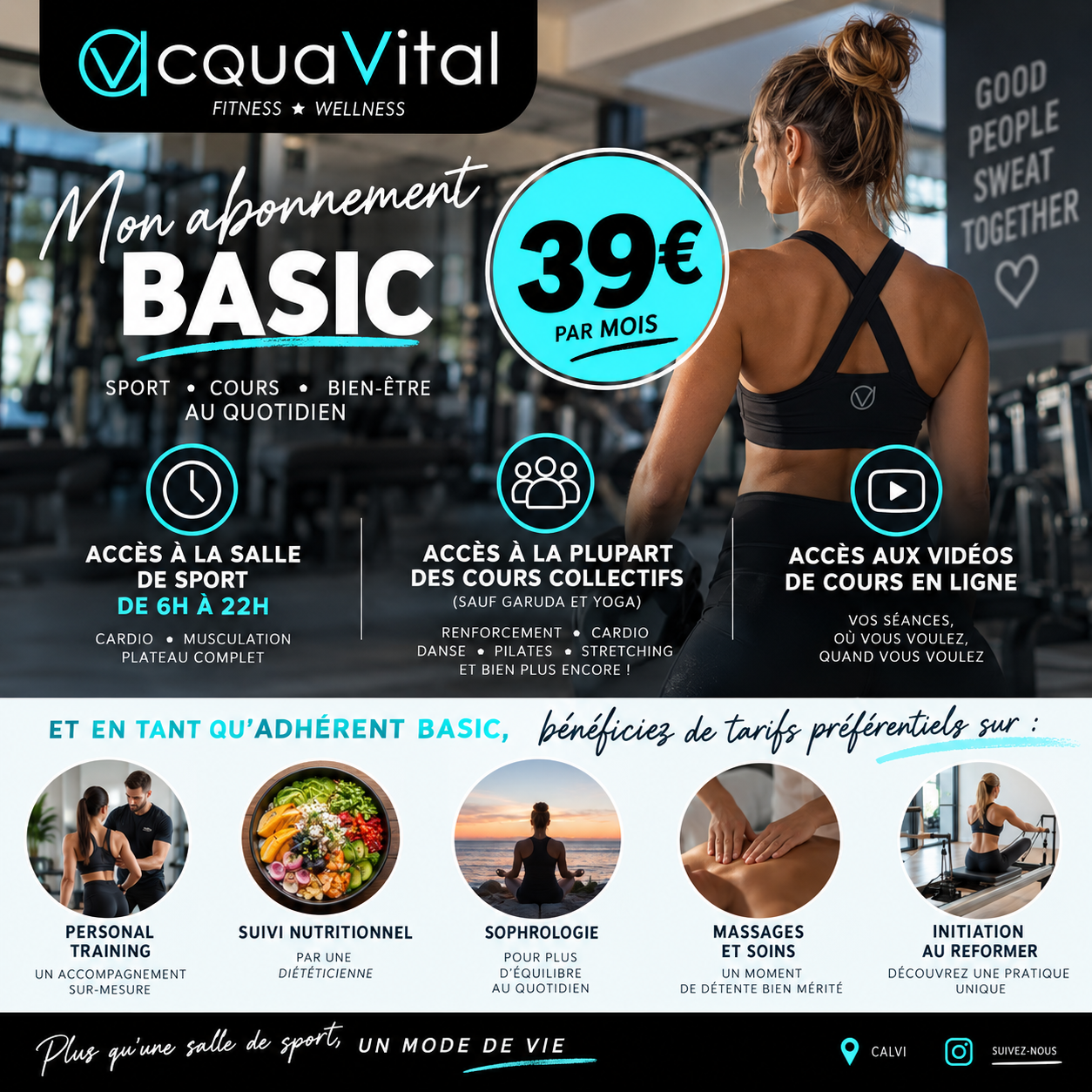 Envie de bouger sans s'engager